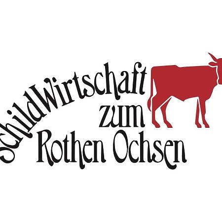 Готель Schildwirtschaft Zum Rothen Ochsen Лаупгайм Екстер'єр фото