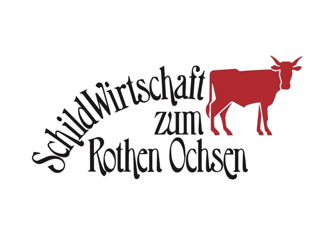 Готель Schildwirtschaft Zum Rothen Ochsen Лаупгайм Екстер'єр фото
